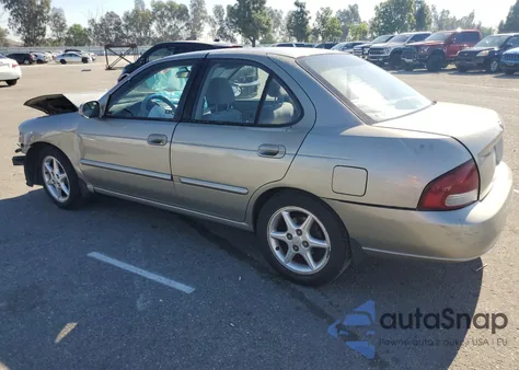 2000 Nissan Sentra Se z USA, uszkodzony, nr VIN 3N1BB51A8YL001115